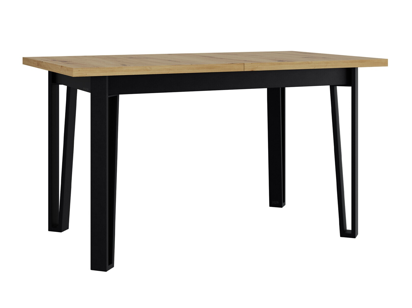 Borð Victorville 354 (Artisan-eik + Svartur)