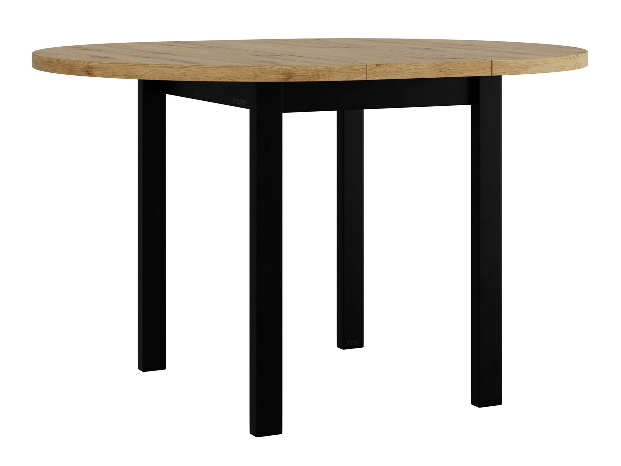 Borð Victorville 355 (Artisan-eik + Svartur)