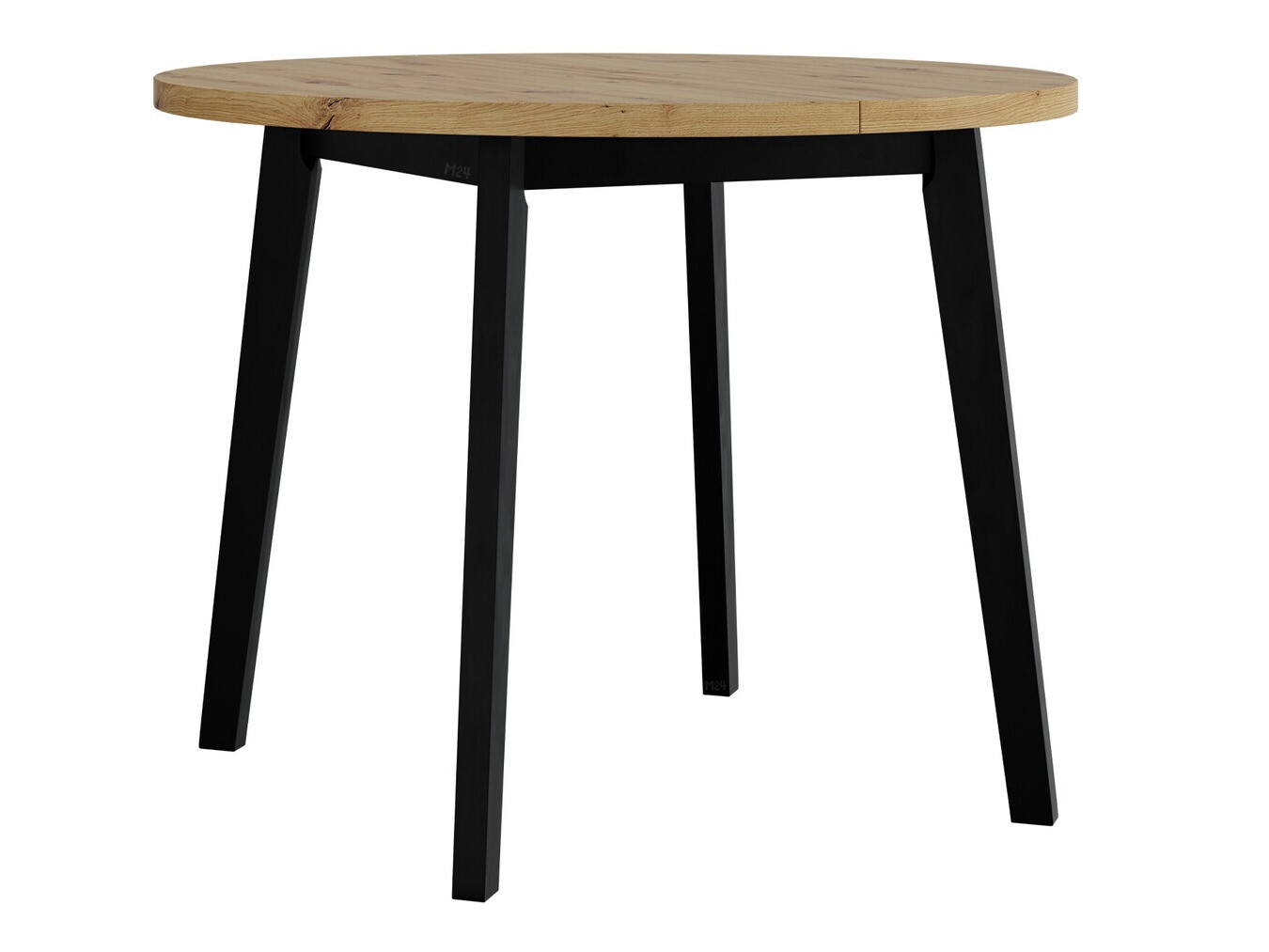 Borð Victorville 358 (Artisan-eik + Svartur)