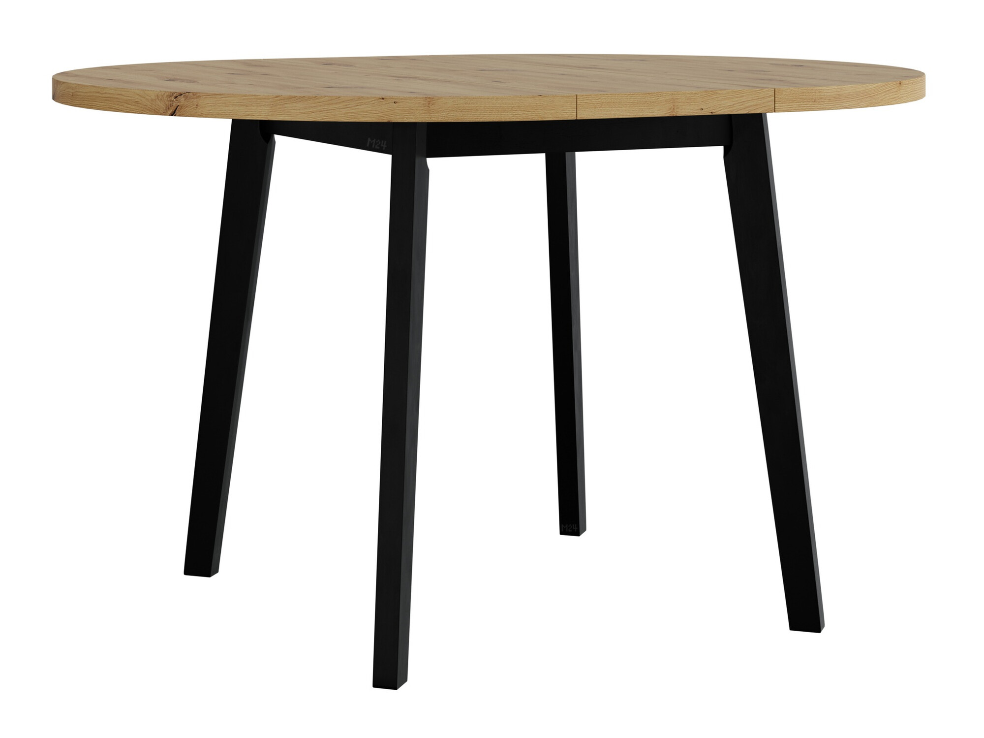 Borð Victorville 358 (Artisan-eik + Svartur)
