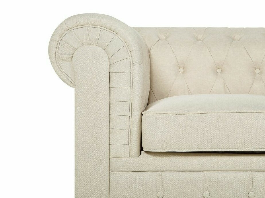 Chesterfield-hægindastóll Cirdoro 102 (Beige)