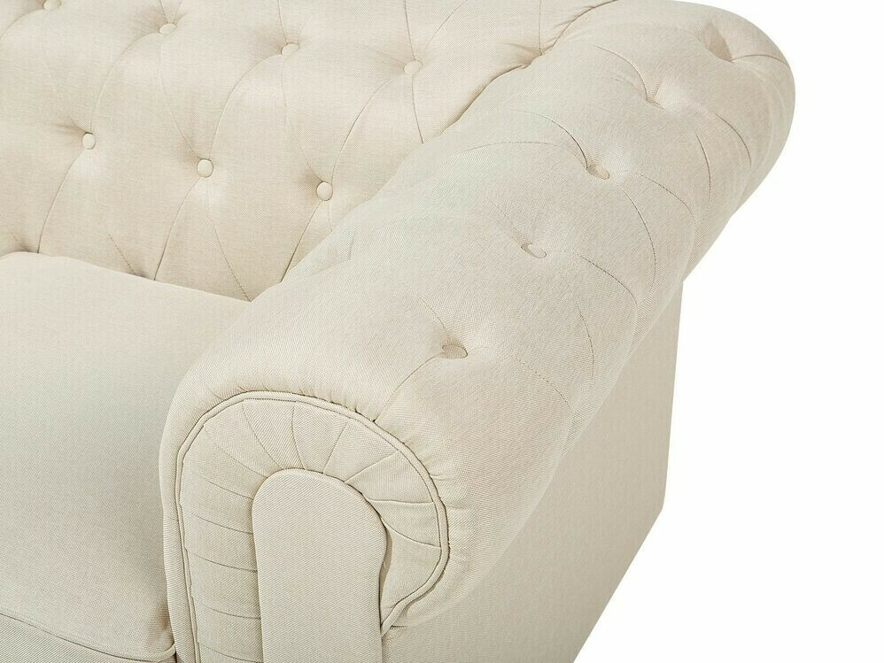 Chesterfield-hægindastóll Cirdoro 102 (Beige)