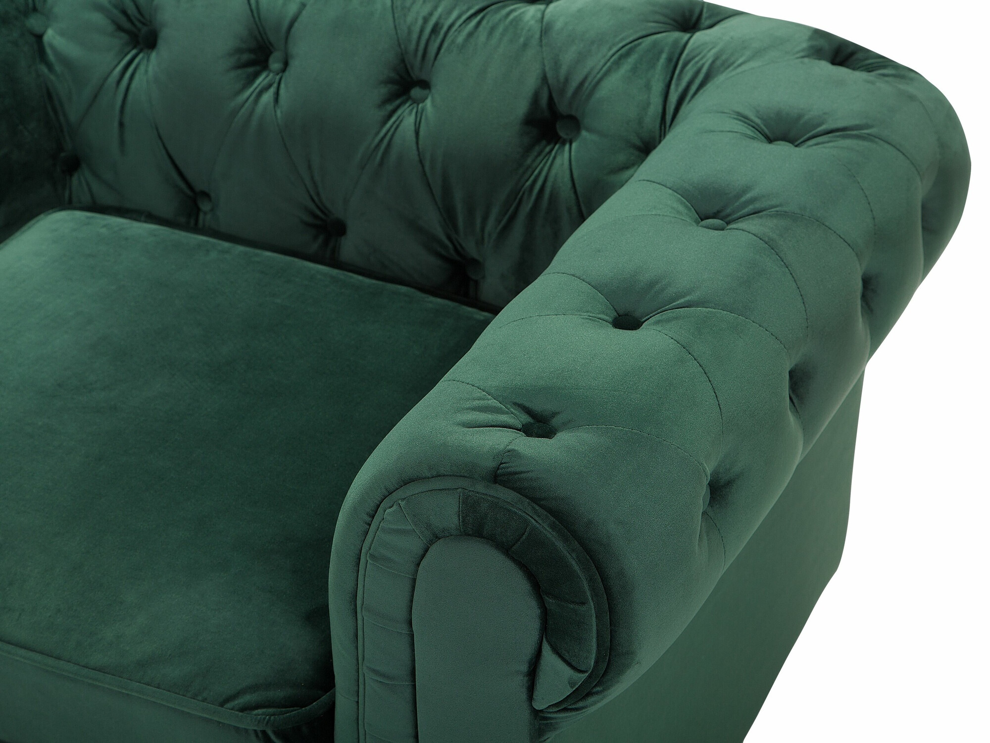 Chesterfield-hægindastóll Cirdoro 102 (Grænn)