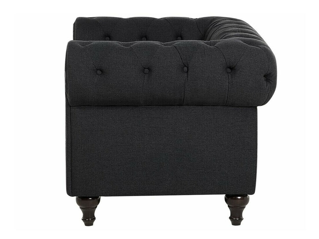 Chesterfield-hægindastóll Cirdoro 102 (Grafít)