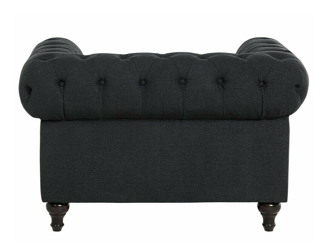 Chesterfield-hægindastóll Cirdoro 102 (Grafít)