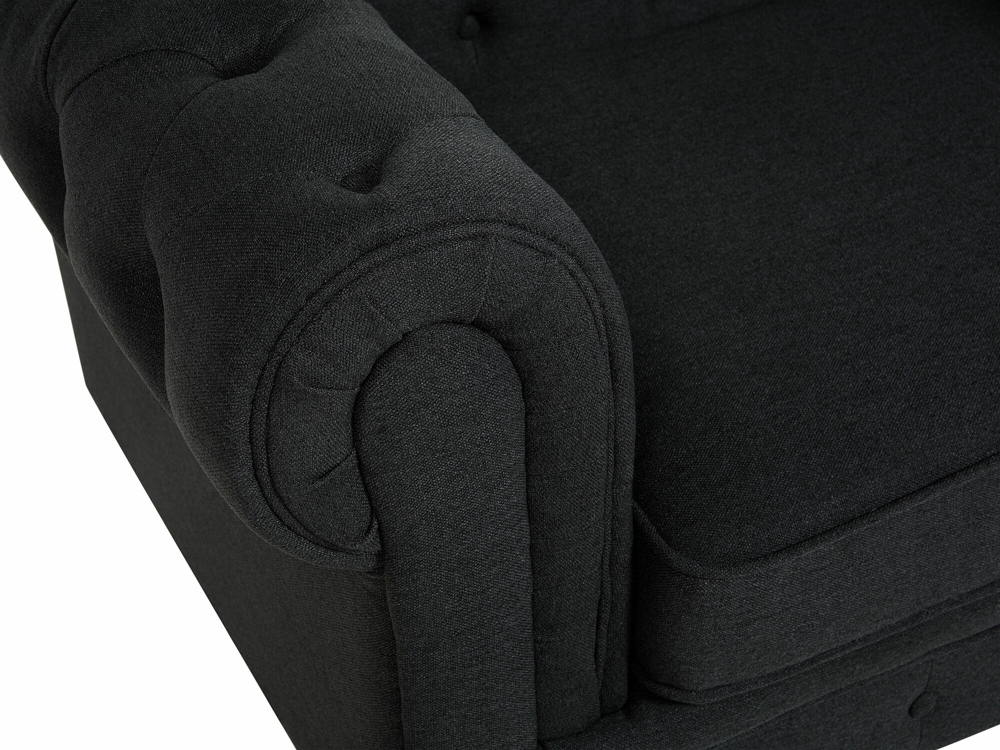 Chesterfield-hægindastóll Cirdoro 102 (Grafít)