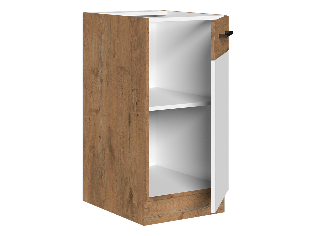 Skápaeining með hurðum Wood Grey 120