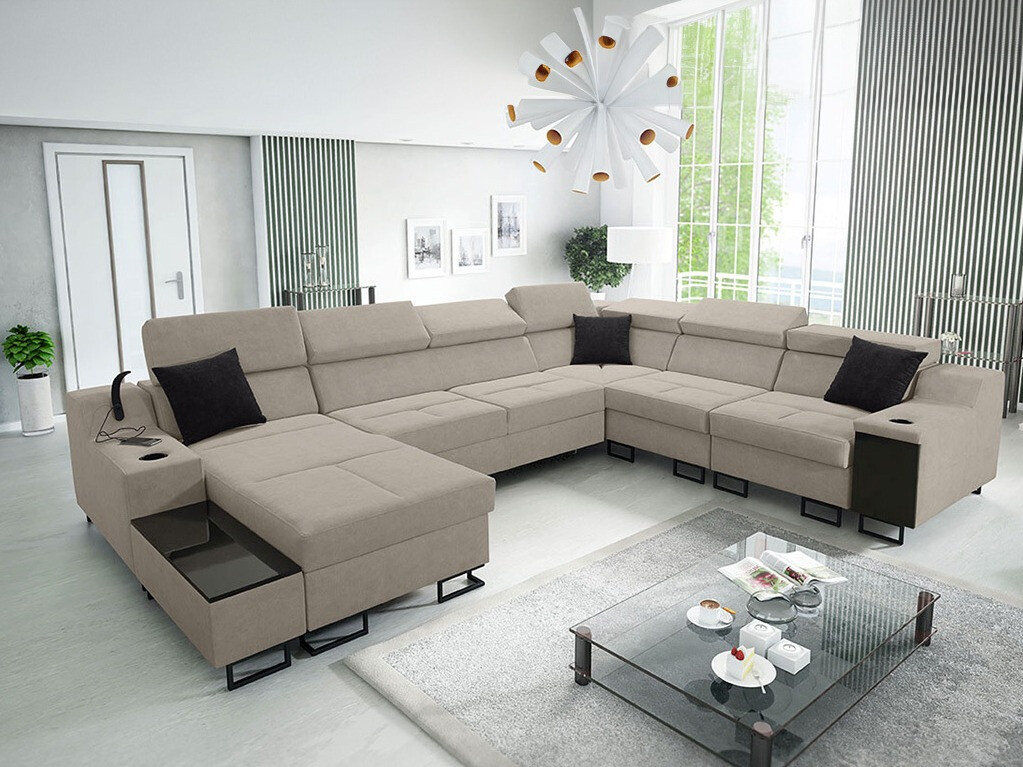 Horn­sófi Sarasota 160 (Uttario Velvet 2979 + Uttario Velvet 2980)