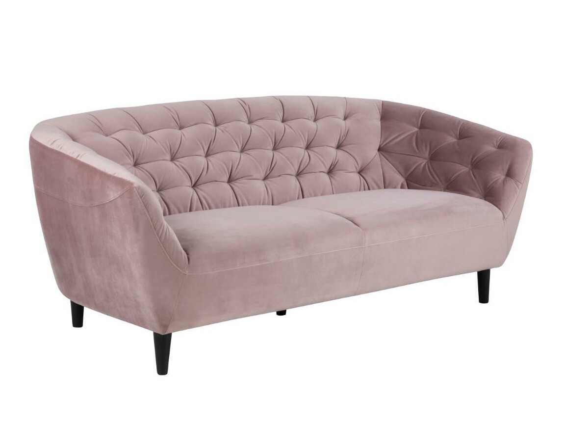 Chesterfield-sófi Norsica 232 (Púðurbleikur)
