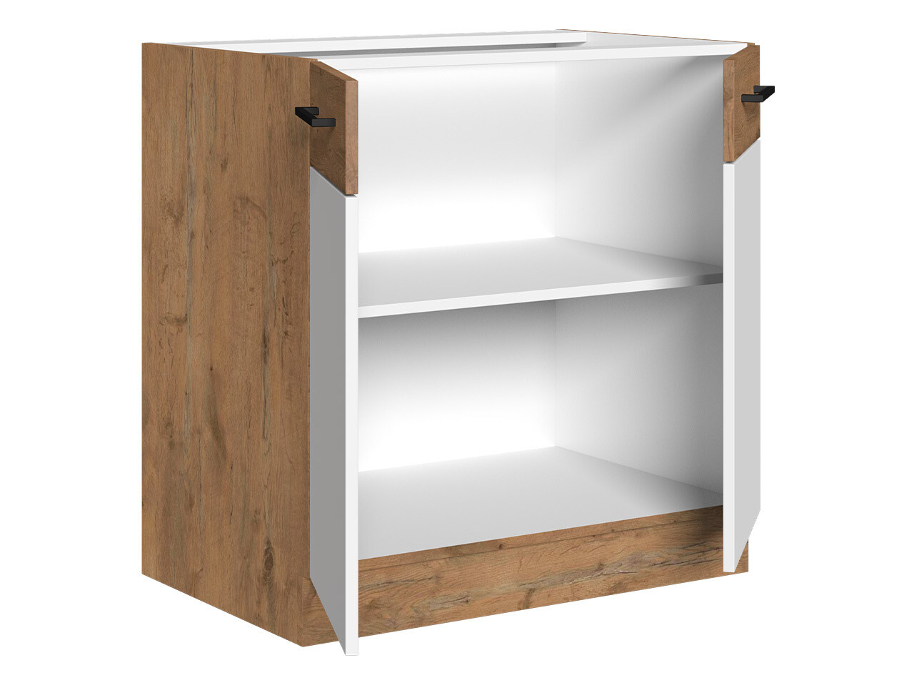 Skápaeining með hurðum Wood Grey 110