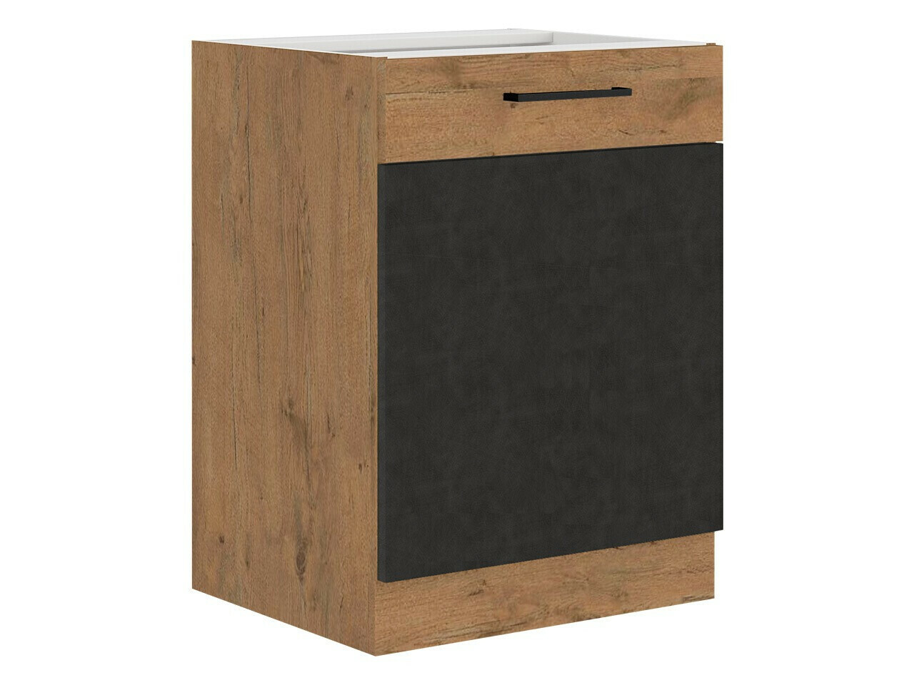 Skápaeining með hurðum Wood Grey 116