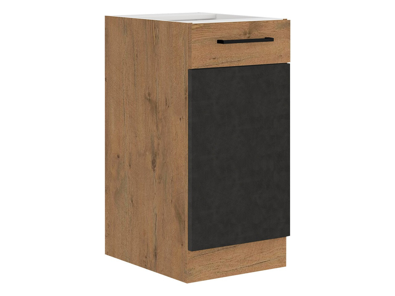 Skápaeining með hurðum Wood Grey 120