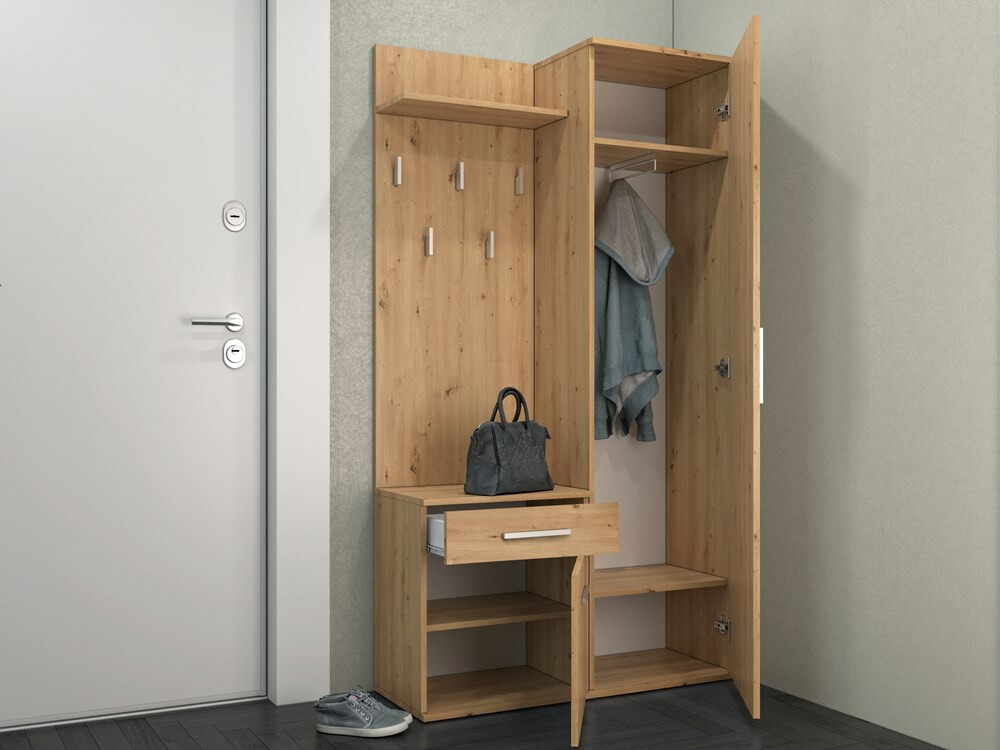 Forstofusett Mandeville 126 (Artisan-eik)