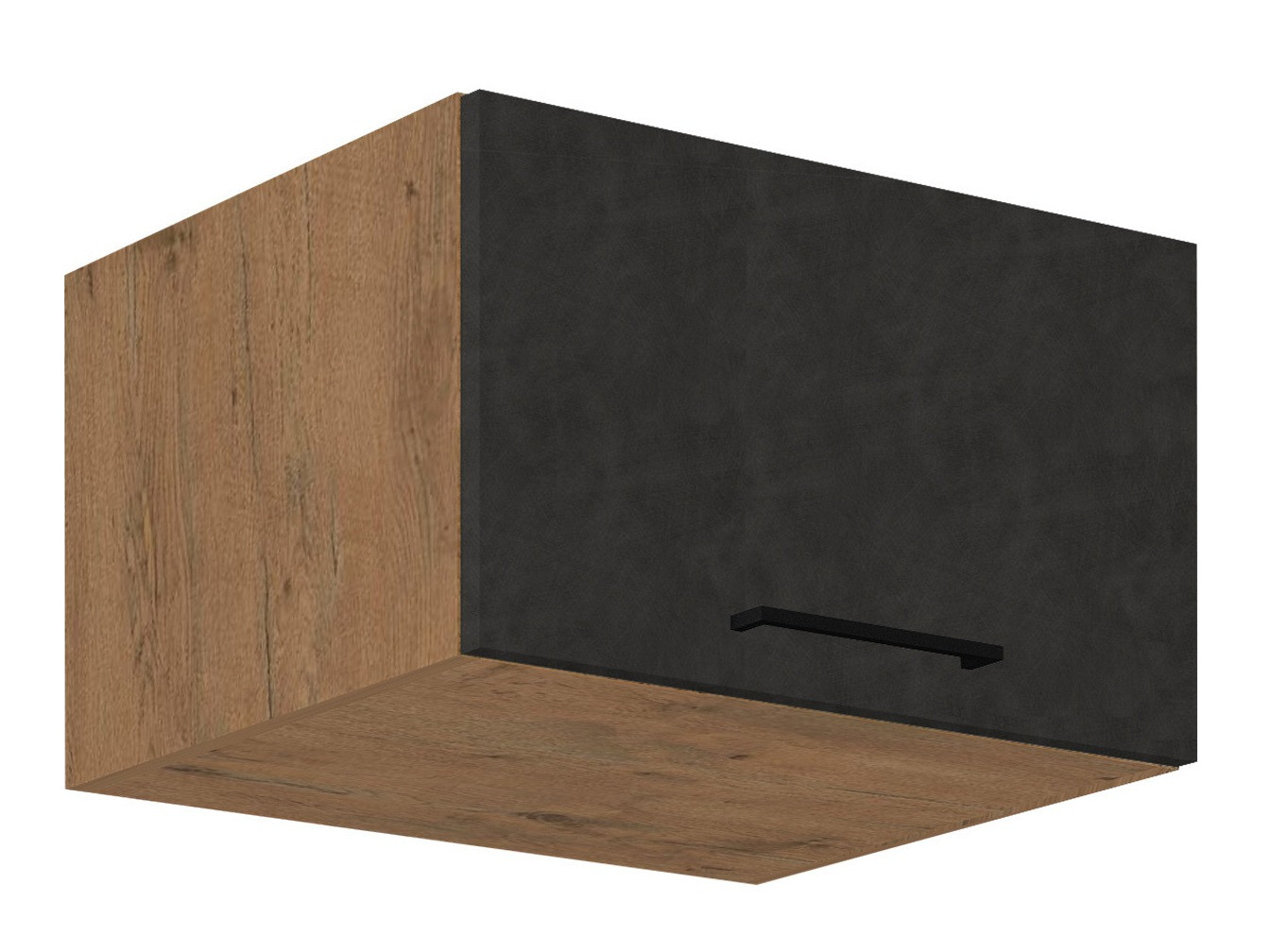 Skápaeining á vegg Wood Grey 124
