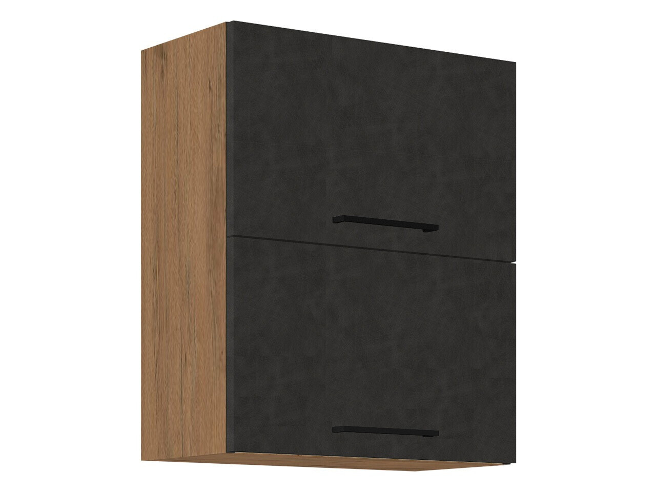 Skápaeining á vegg Wood Grey 130