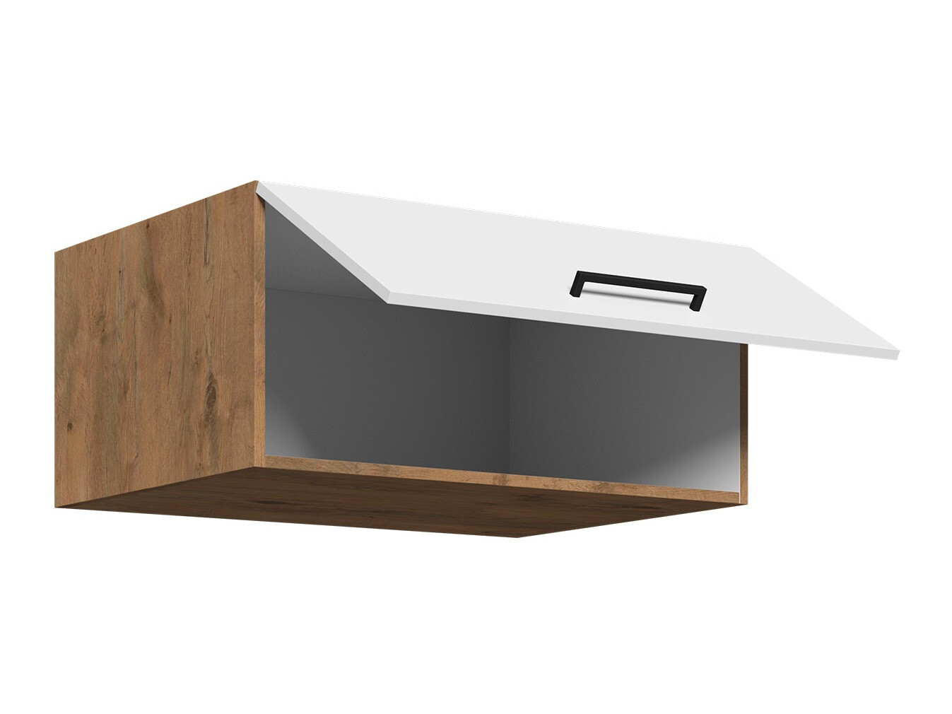 Skápaeining á vegg Wood Grey 133