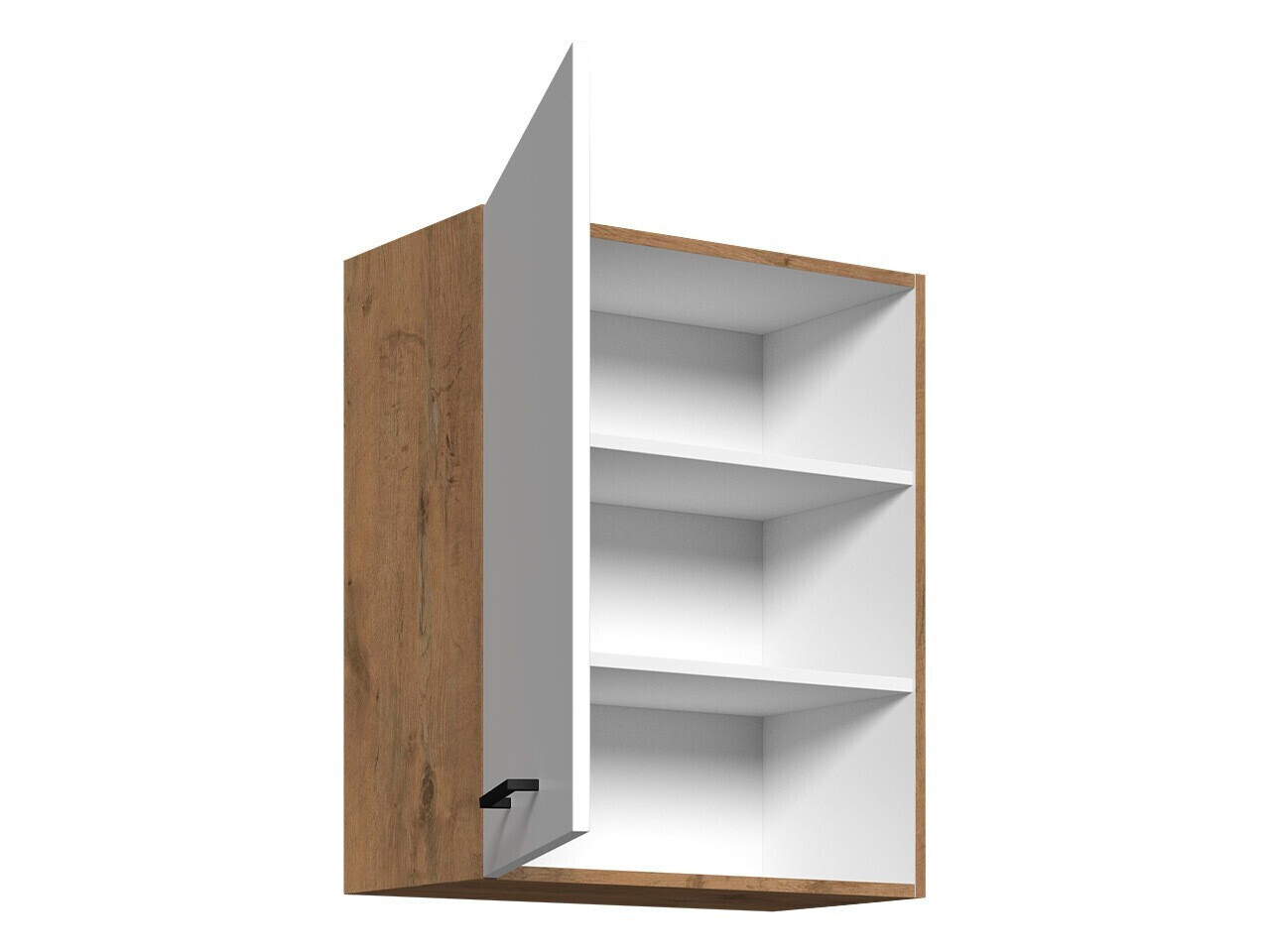 Skápaeining á vegg Wood White 112