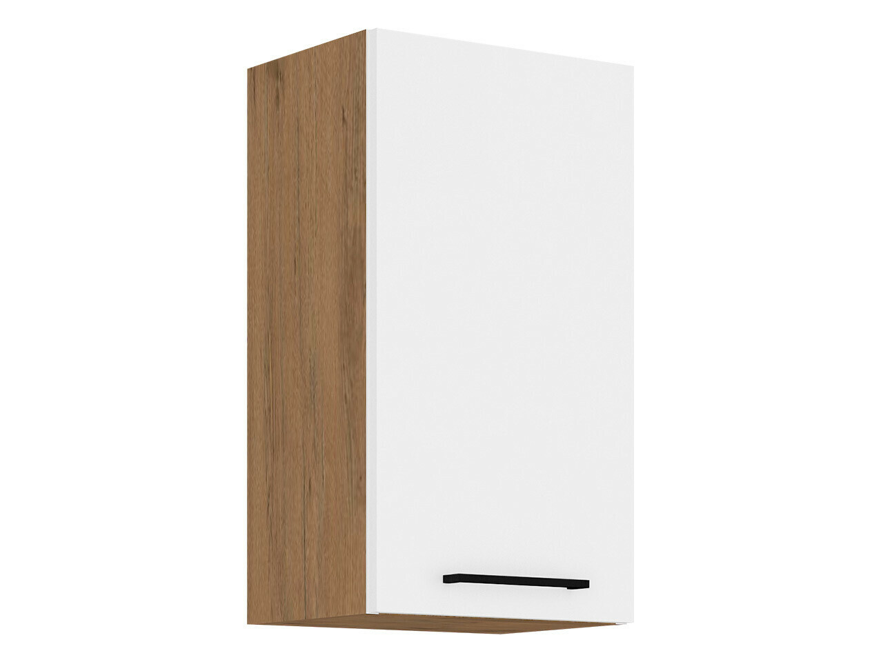 Skápaeining á vegg Wood White 118