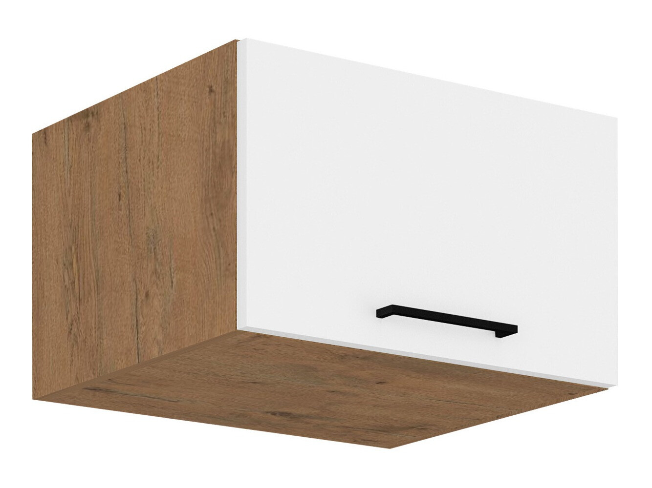 Skápaeining á vegg Wood White 124