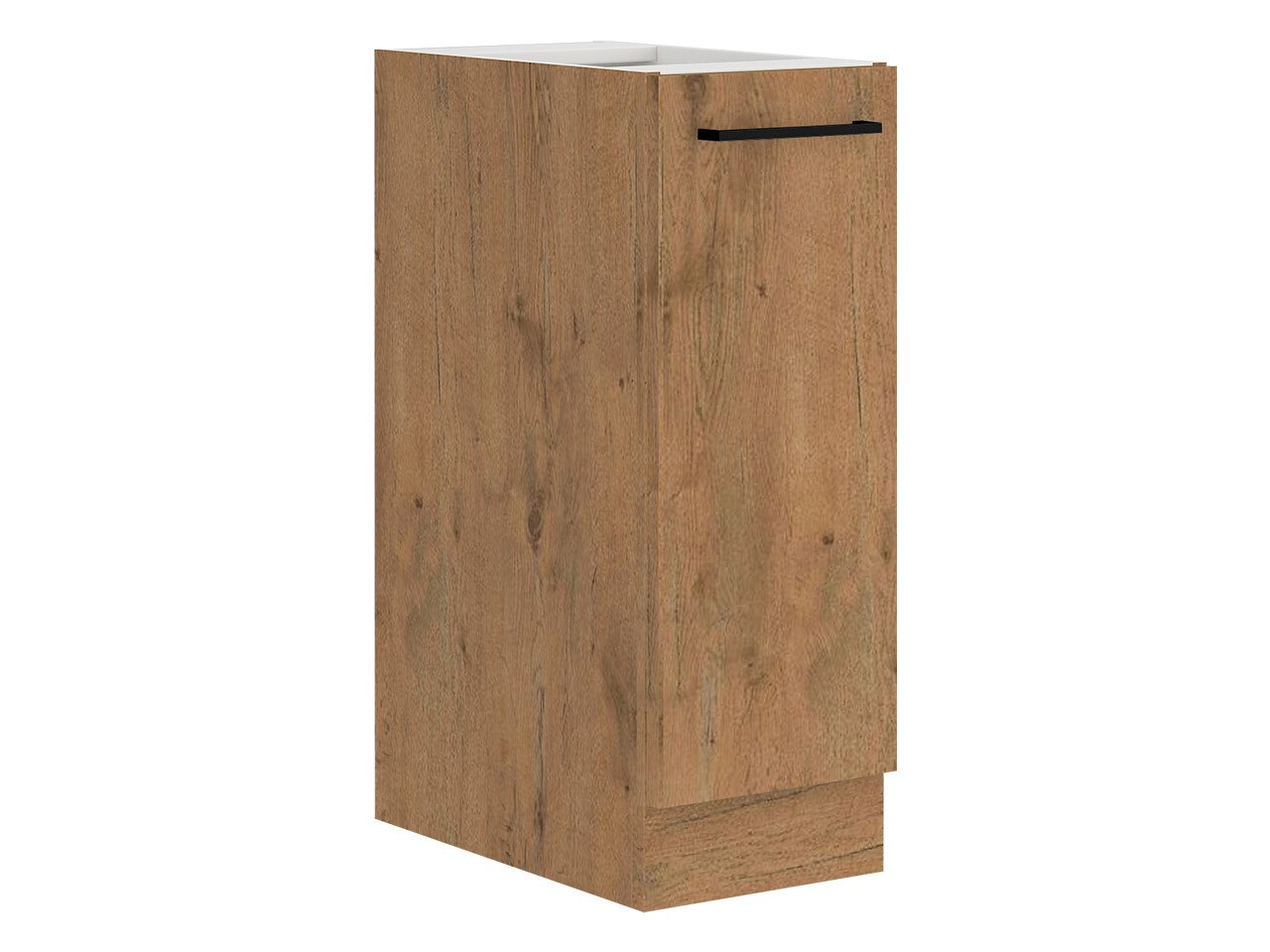 Skápaeining með útdraganlegri körfu Wood 107