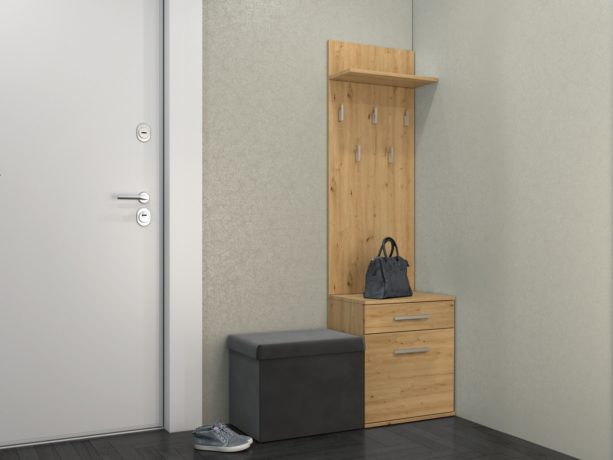 Forstofusett Mandeville 129 (Artisan-eik)