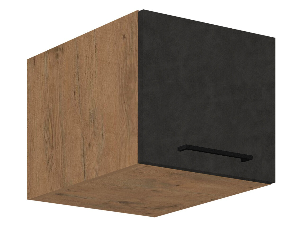 Skápaeining á vegg Wood Grey 128