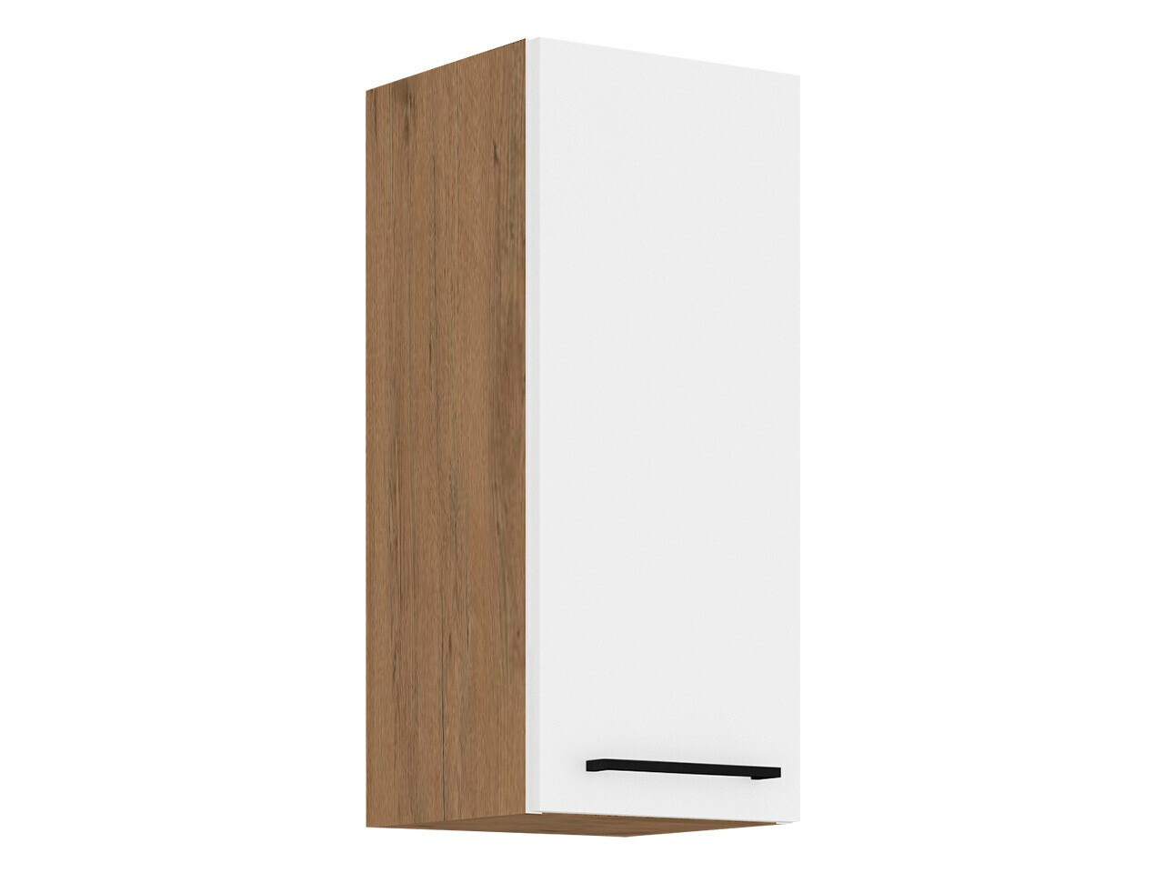 Skápaeining á vegg Wood White 133