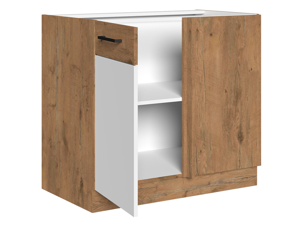 Skápaeining með hurðum Wood Grey 103