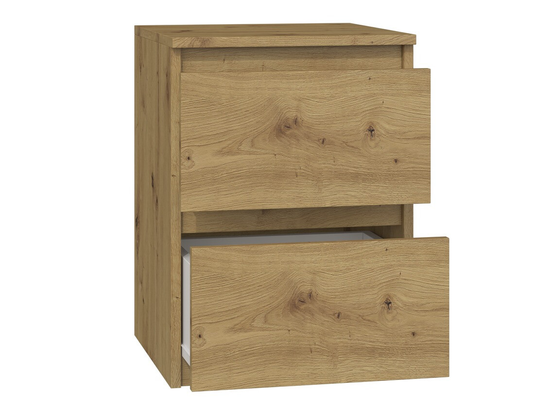 Náttborð Elbvelu 107 (Artisan-eik)