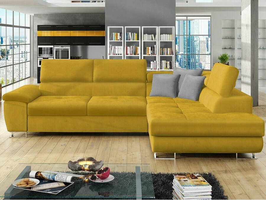 Horn­sófi Comfivo Ruta II (Magic Velvet 2234 + Magic Velvet 2217)