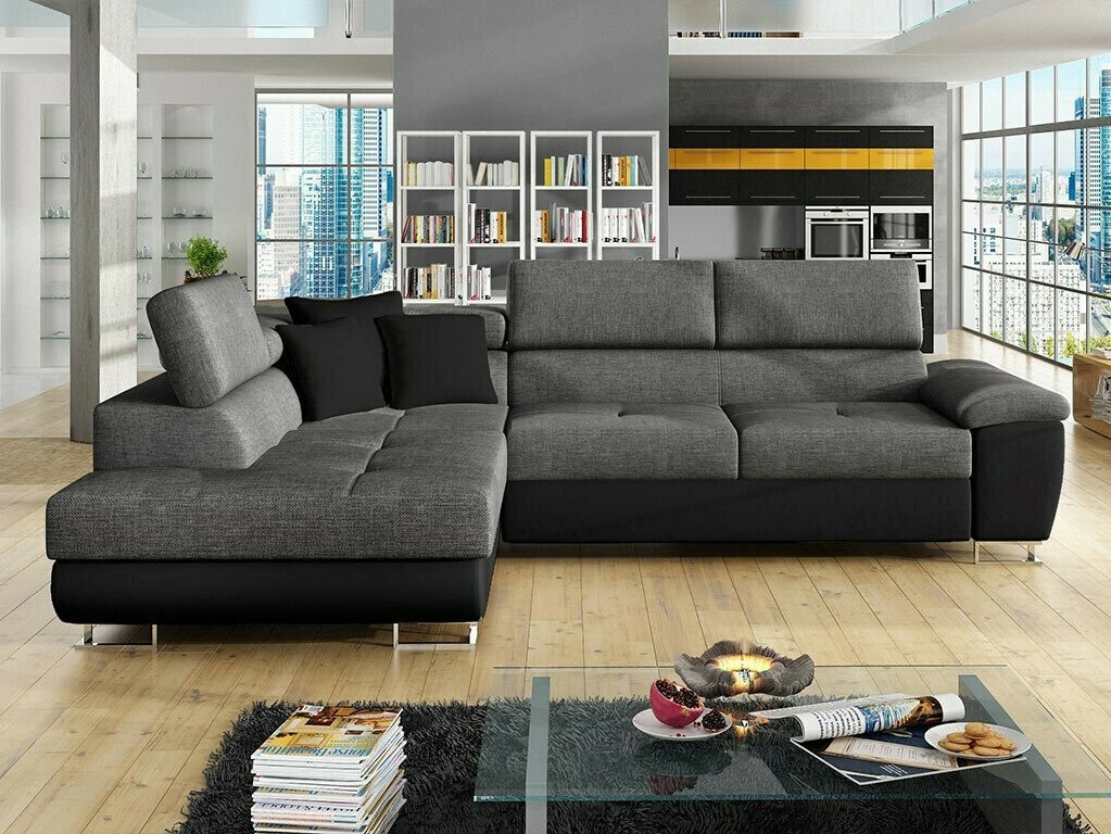 Horn­sófi Comfivo Ruta III (Soft 011 + Lux 06)