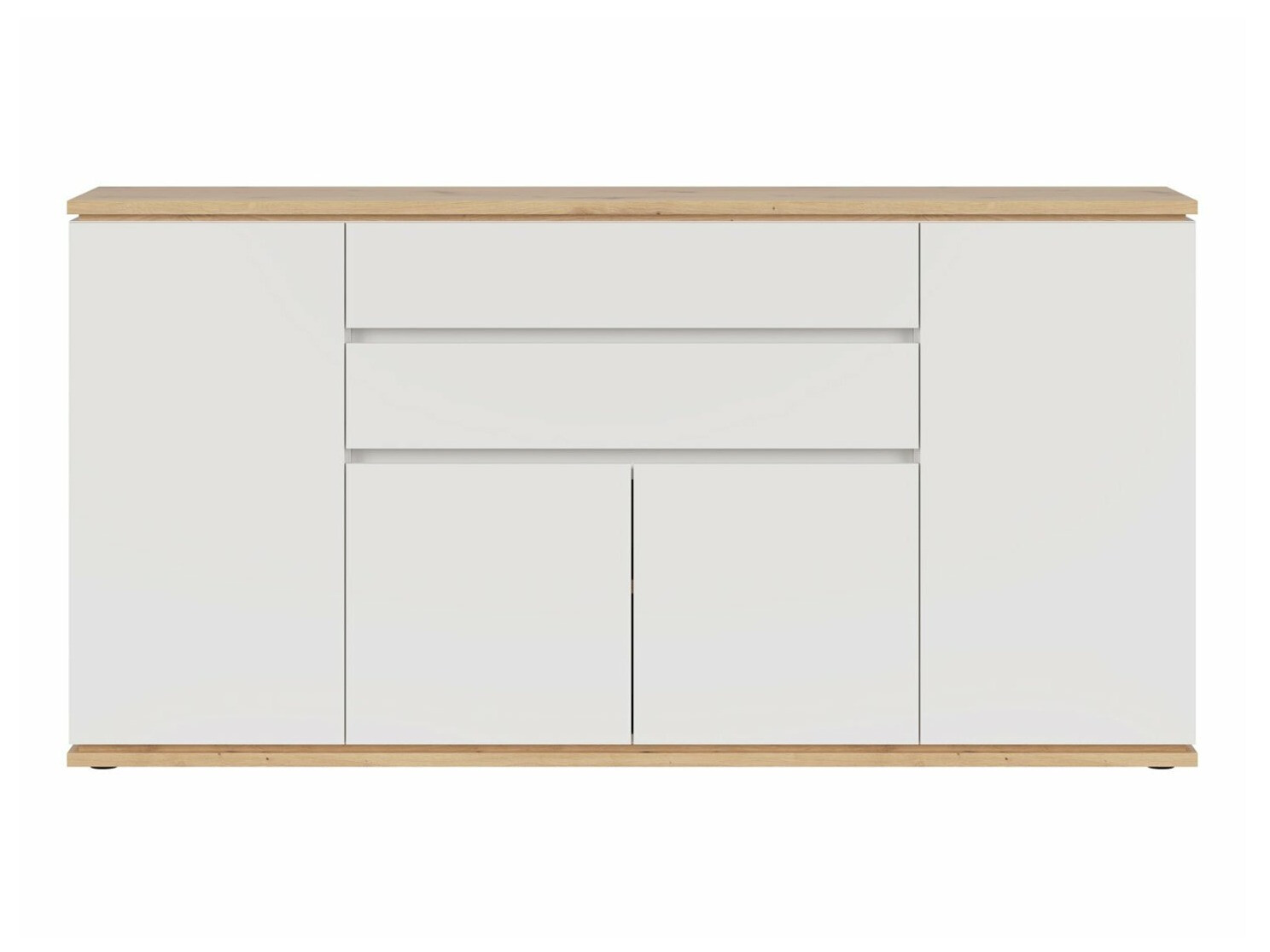 Kommóða Cirfelo 101 (Hvítur + Artisan-eik)