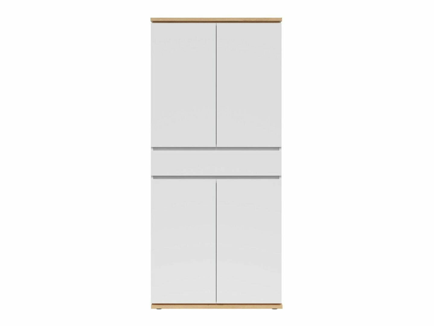 Bókahilla Cirfelo 103 (Hvítur + Artisan-eik)