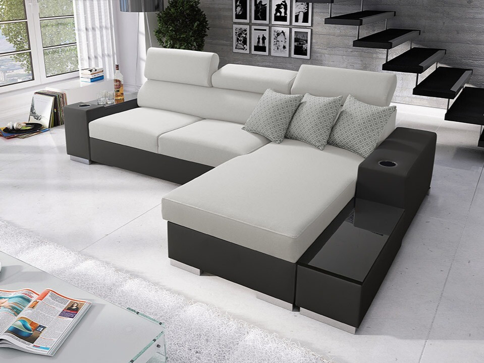 Horn­sófi Pearland 103 (Soft 011 + Luxo 6601 + Evo 32)