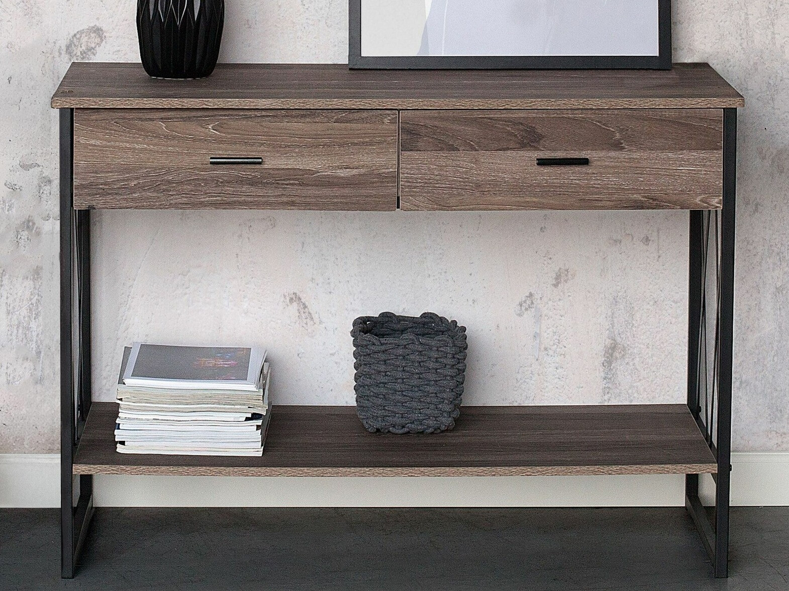 Console borð Berwyn 439 (Taupe)
