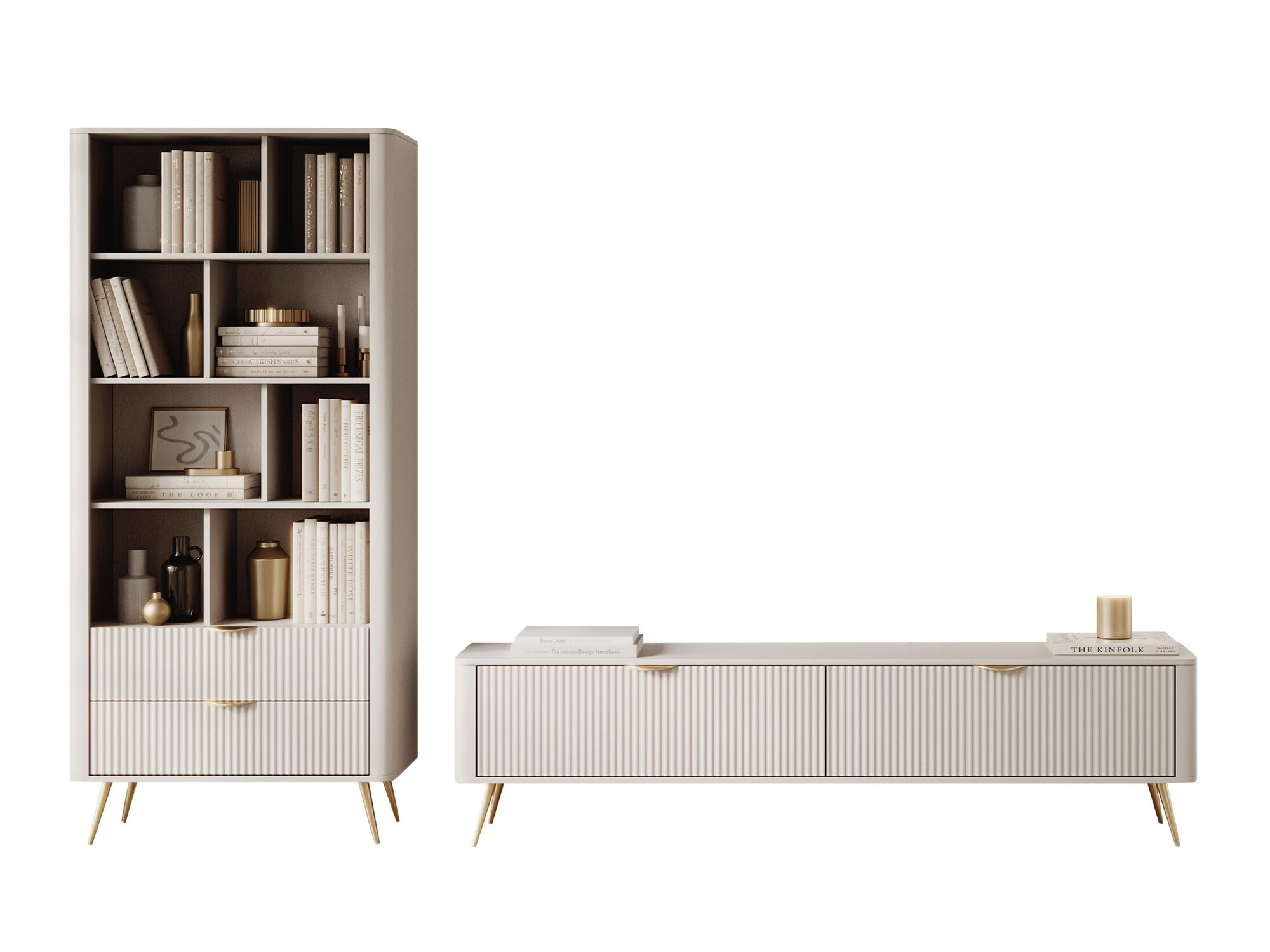 Stofusett Lectum (Beige)