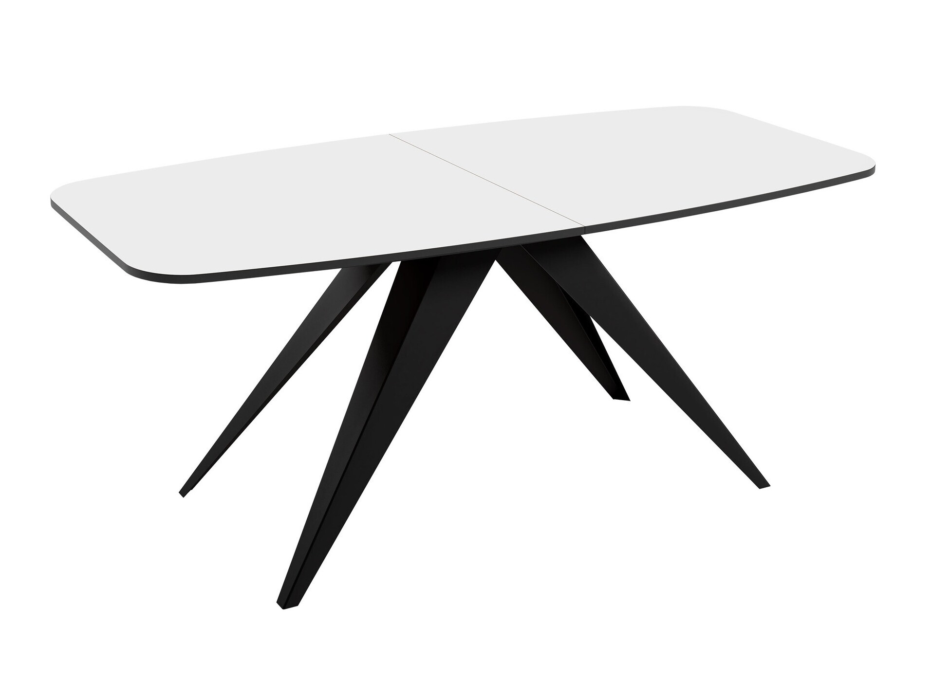 Borð Oswego 115 (Svartur + Hvítur)