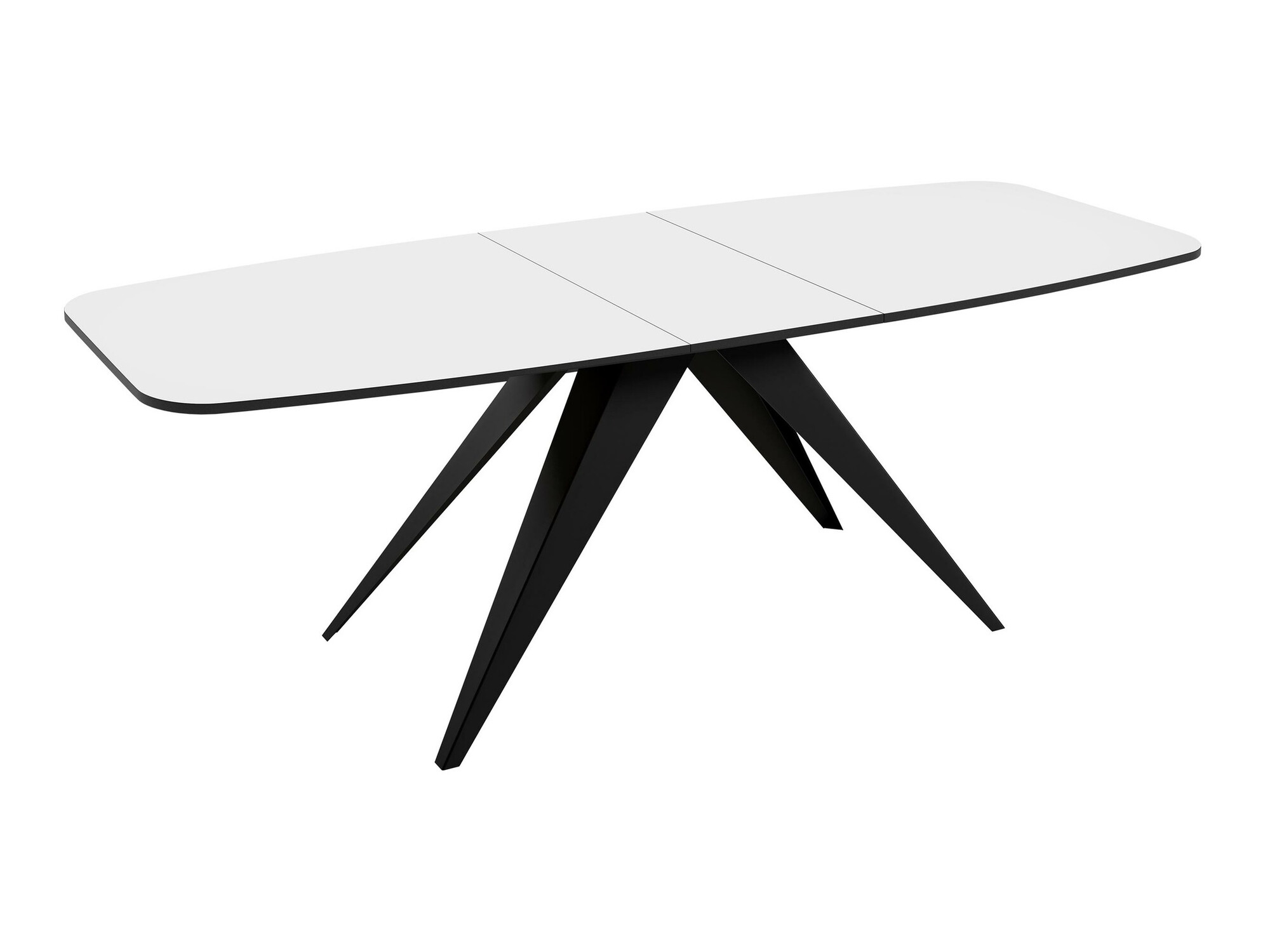 Borð Oswego 115 (Svartur + Hvítur)