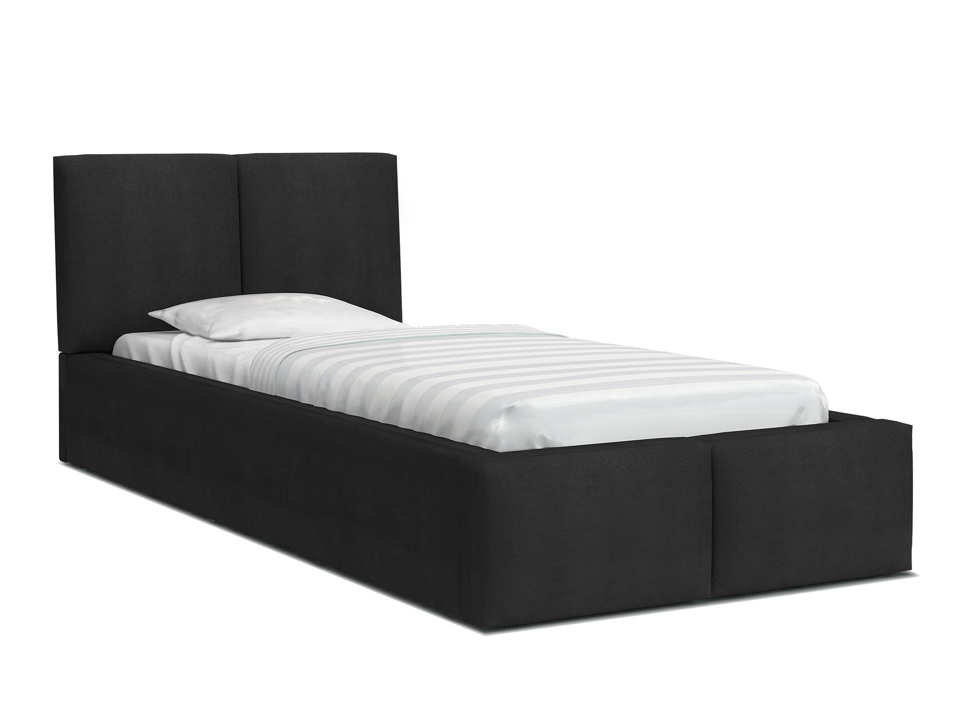 Rúm Fairfield 109 (Svartur)