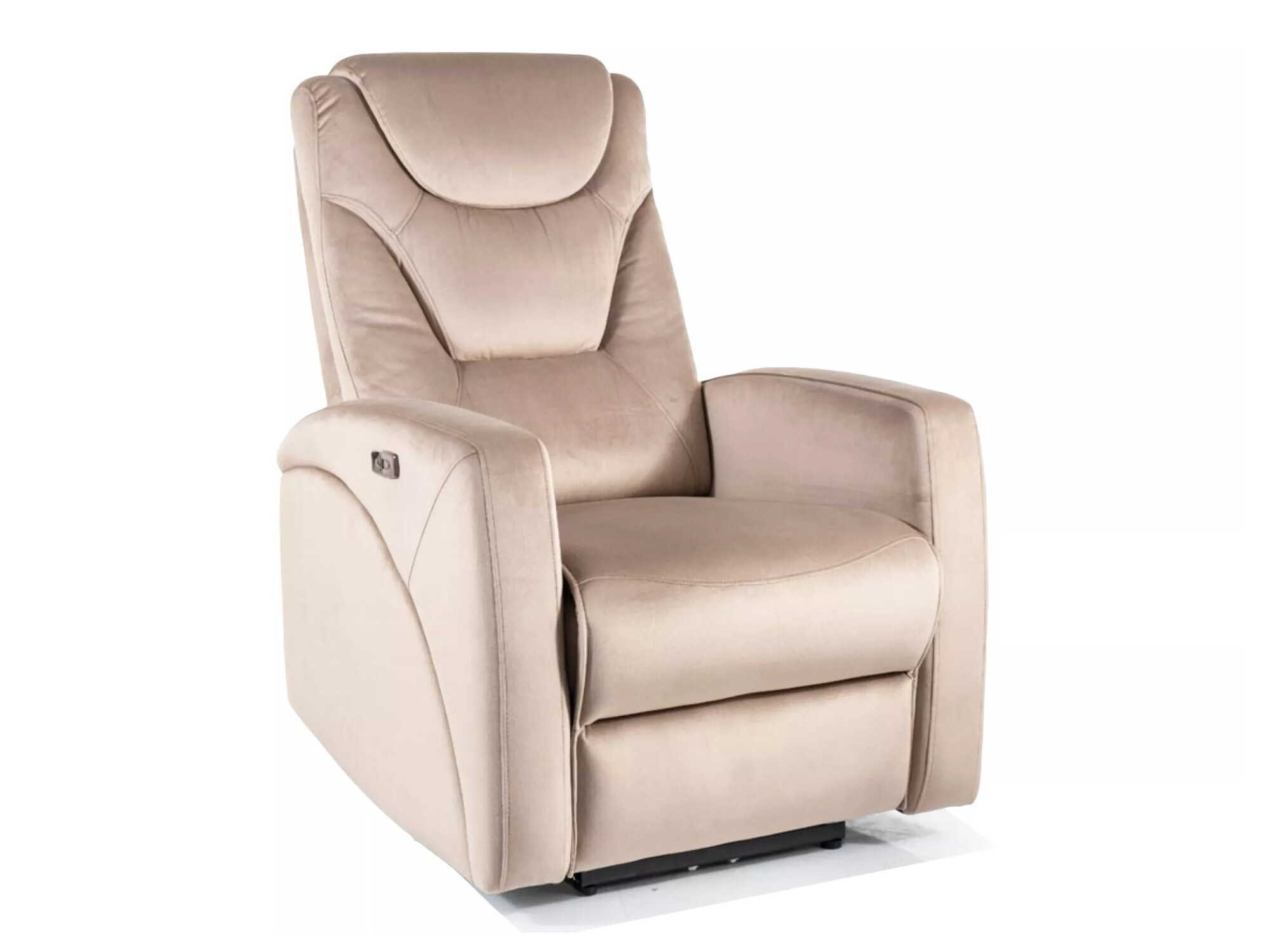 Stillanlegur hægindastóll Detroit 167 (Beige)