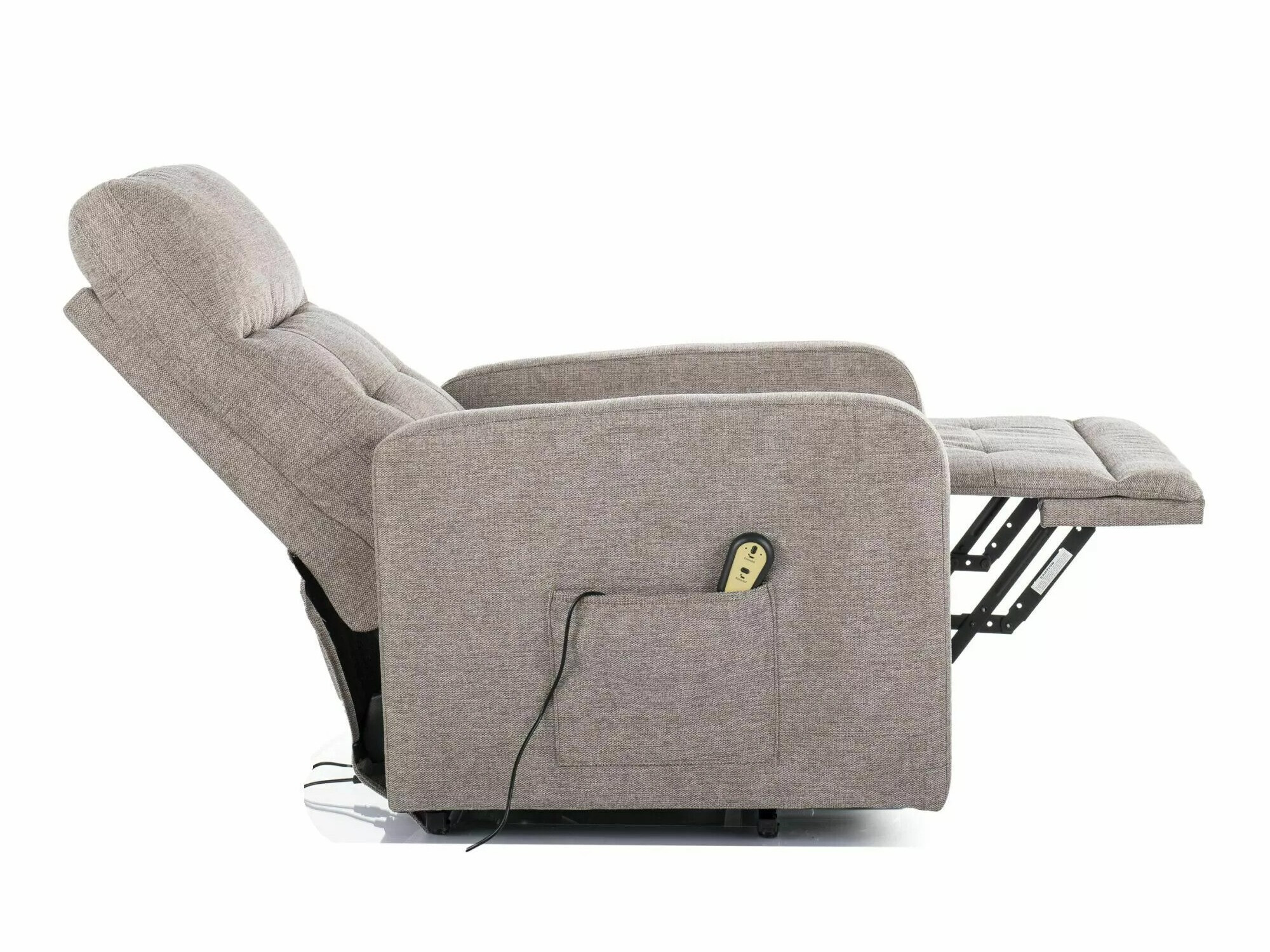 Stillanlegur hægindastóll Detroit 197 (Beige)