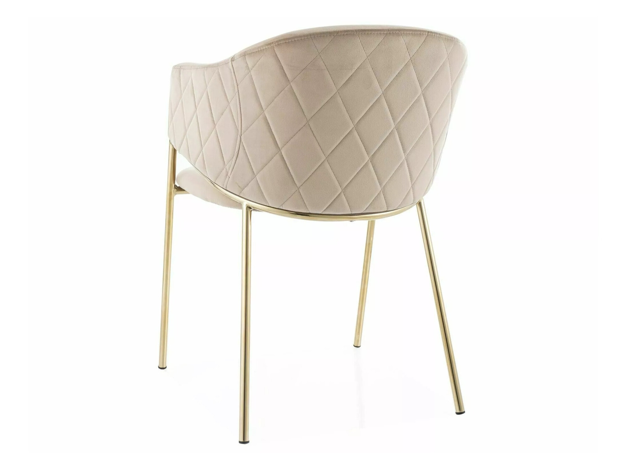 Stóll Detroit 329 (Beige + Gylltur)