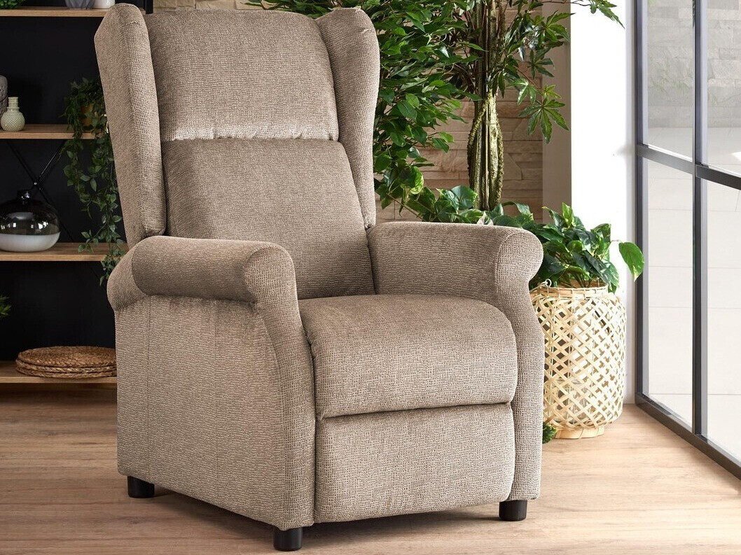 Stillanlegur hægindastóll Houston 1029 (Beige)