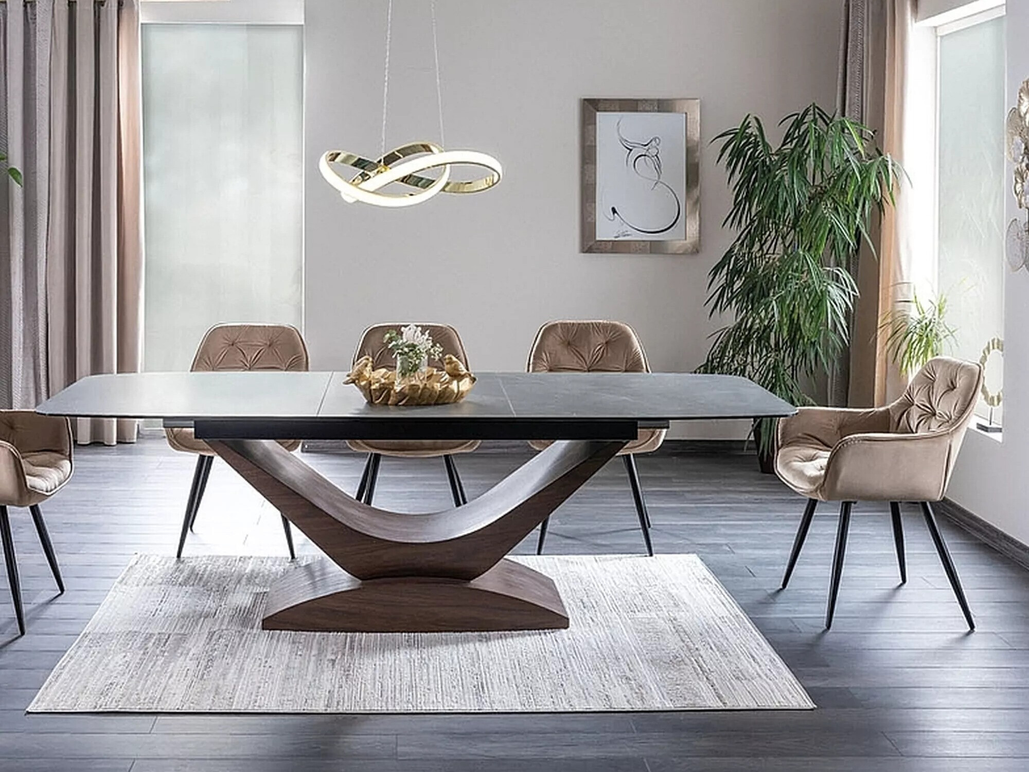 Stóll Detroit 354 (Beige)