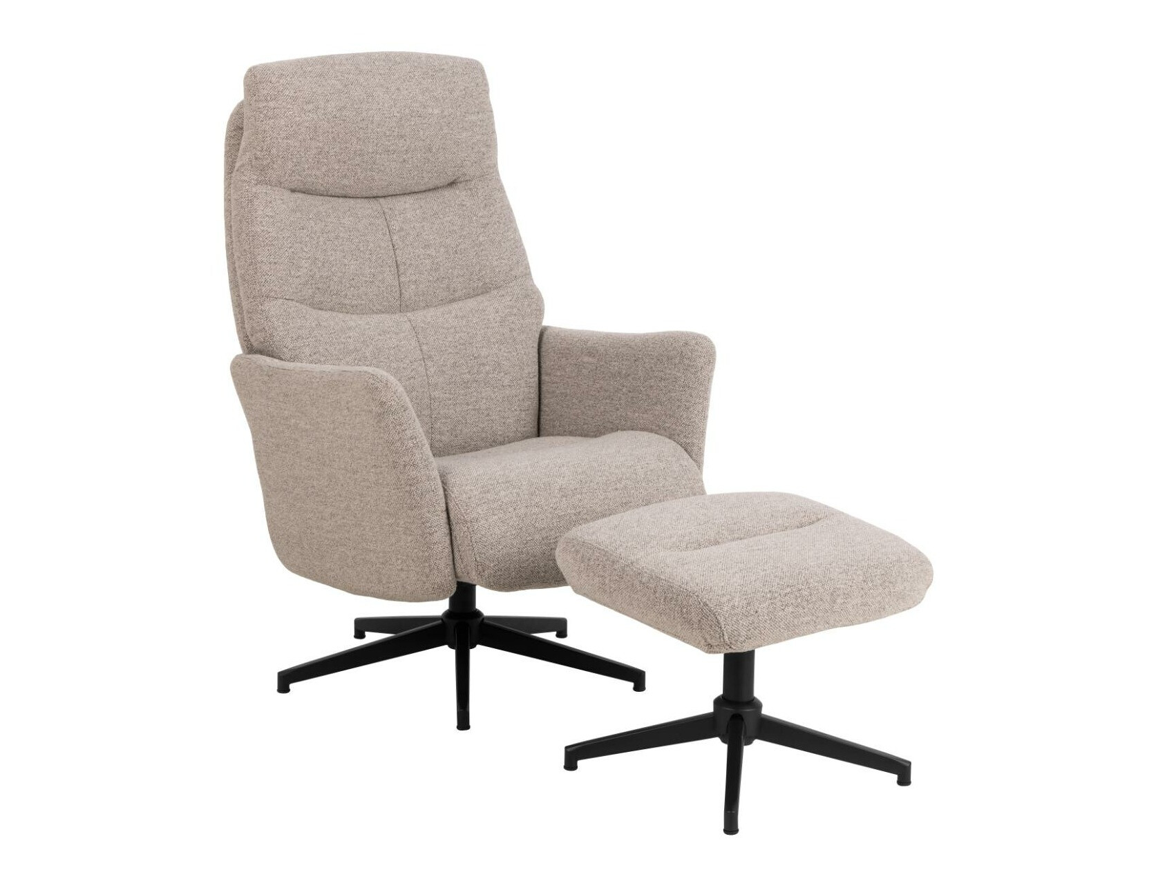 Stillanlegur hægindastóll Norsica 804 (Beige)