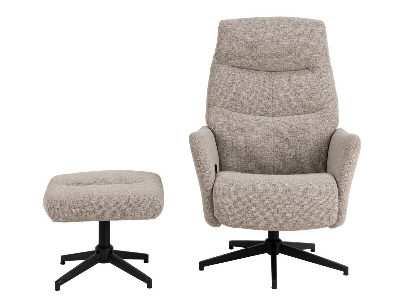 Stillanlegur hægindastóll Norsica 804 (Beige)