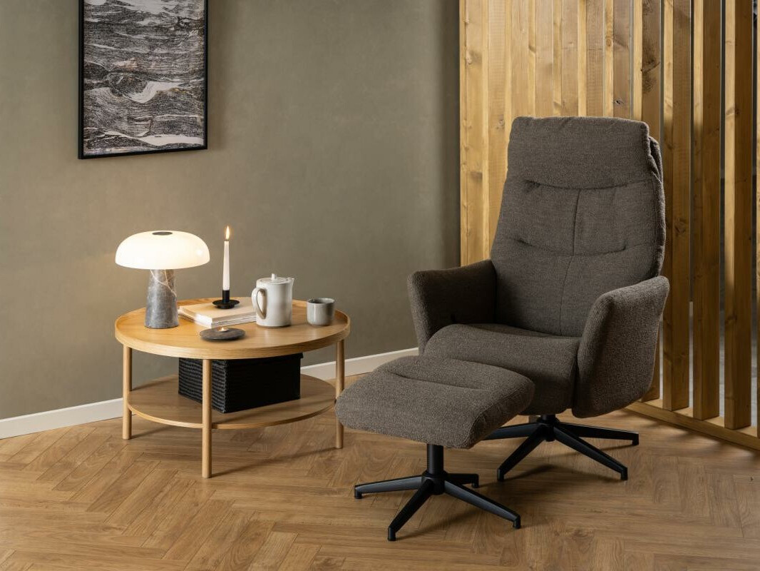 Stillanlegur hægindastóll Norsica 804 (Grár)