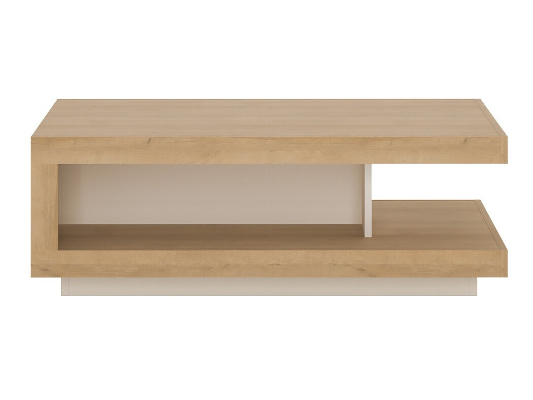 Sófaborð Feldeli 105 (Riviera eik + Hvítur)