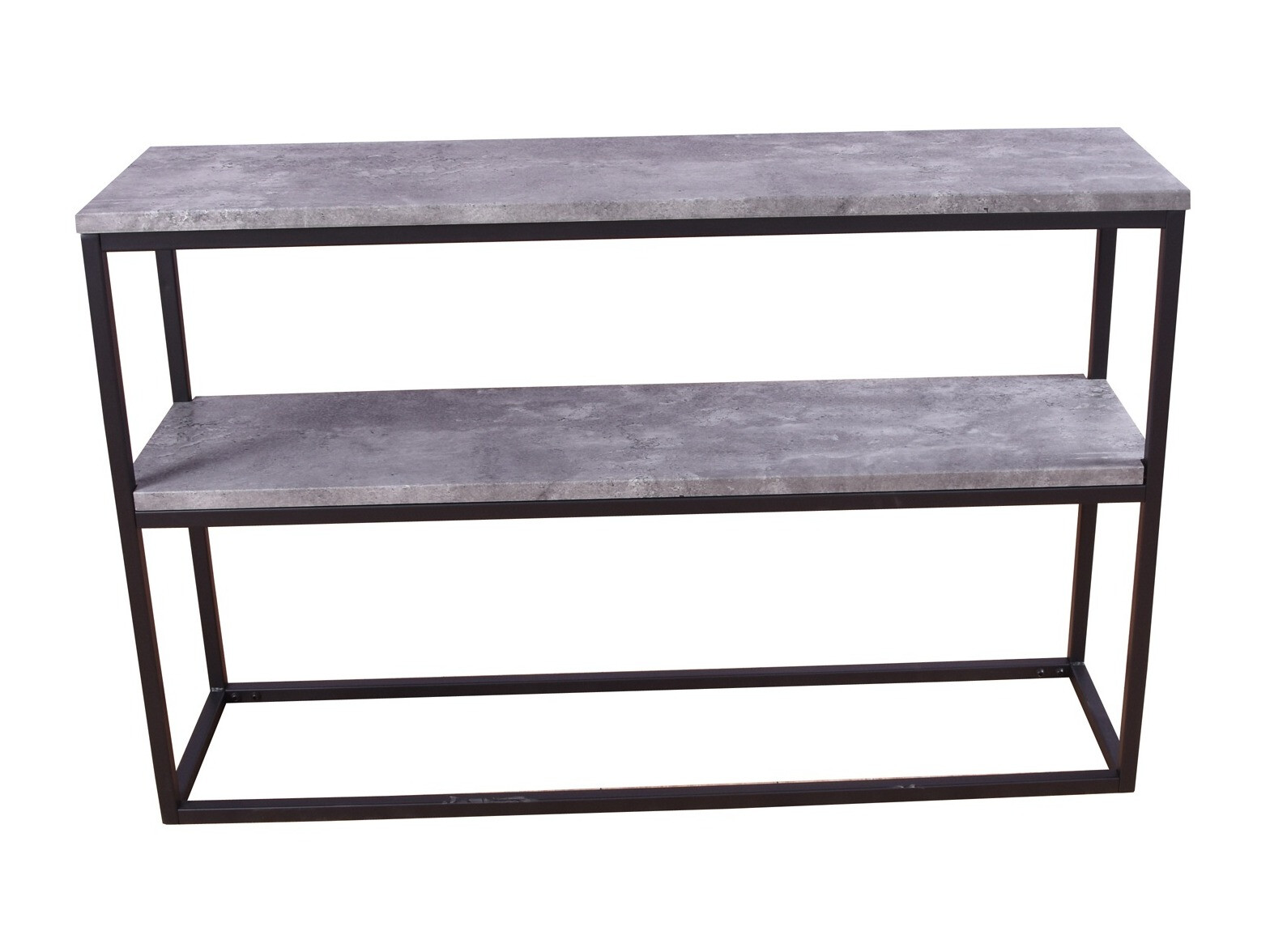 Console borð Dallas 2521 (Steinsteypa + Svartur)