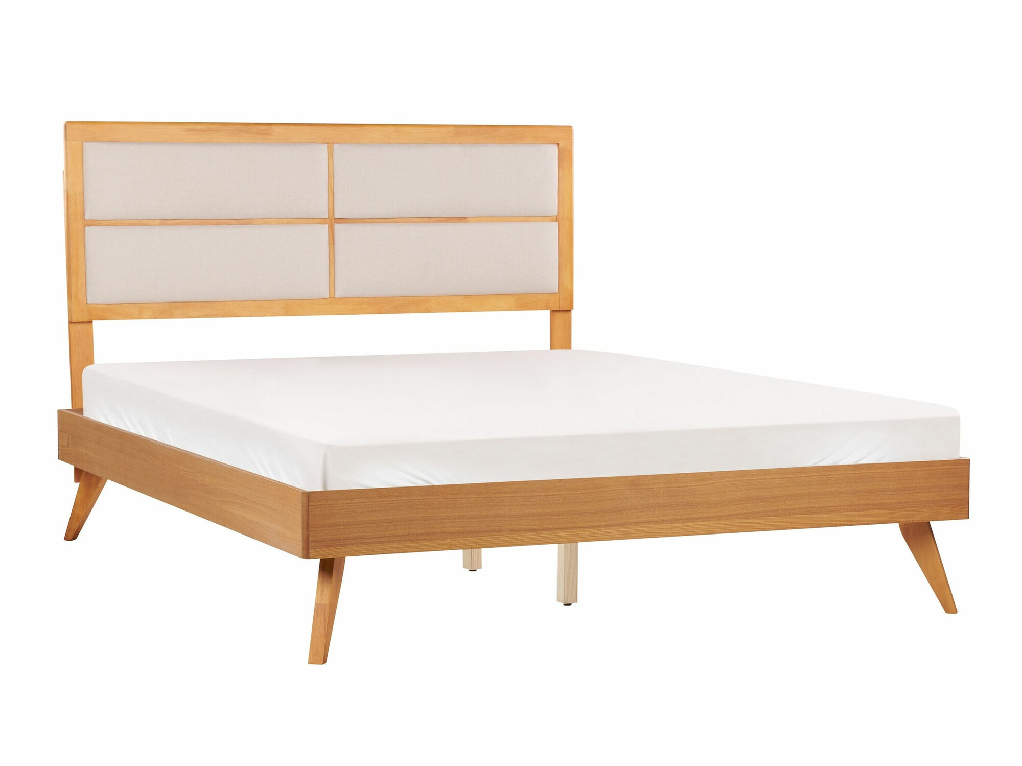 Rúm Berwyn 772 (Beige + Ljós viður)